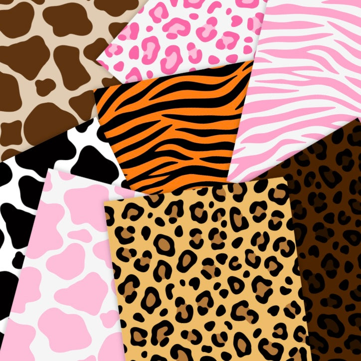 Animal Print Paper Pack