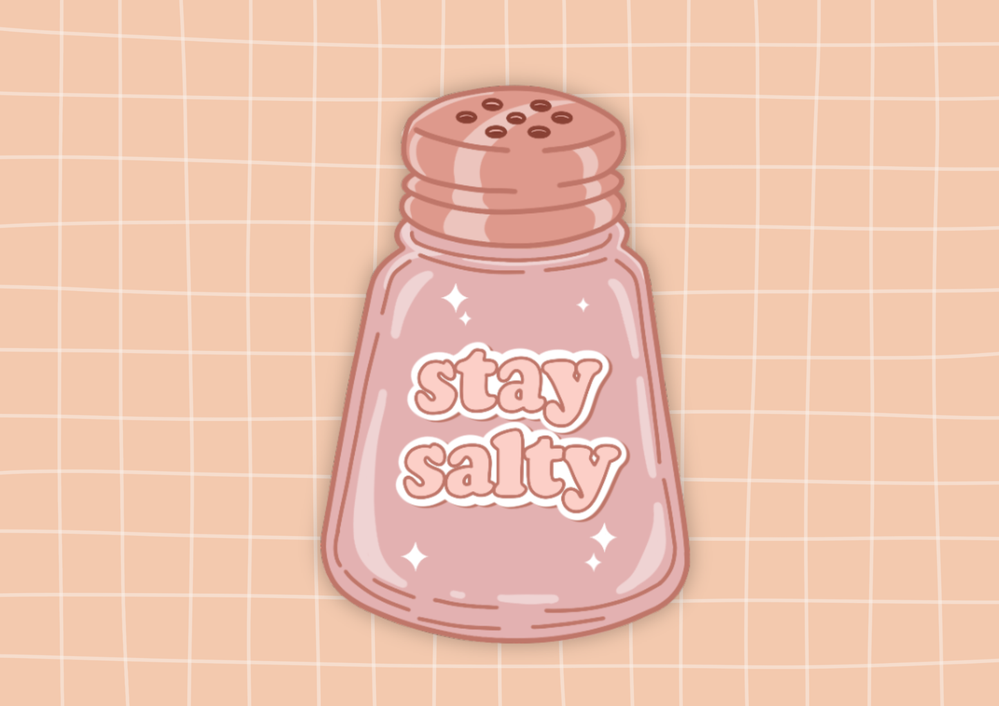 Die Cut Sticker - Stay Salty