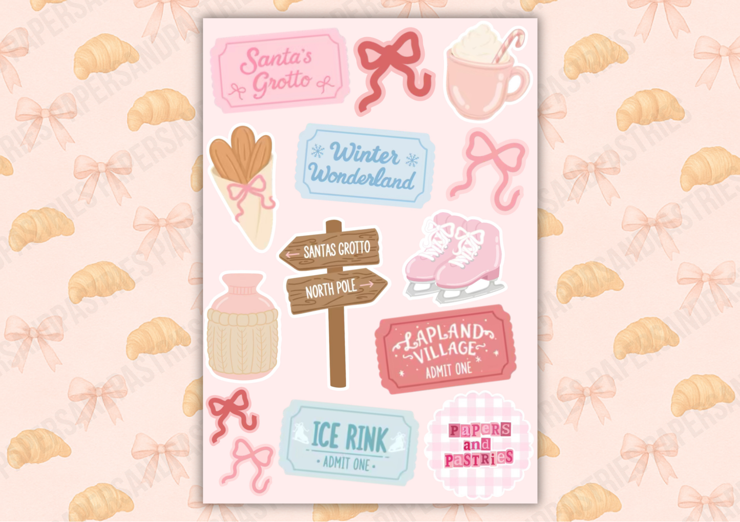 Winter Wonderland Sticker Sheet