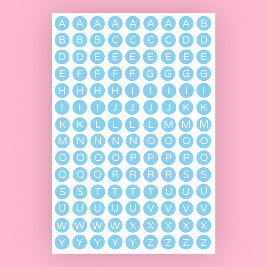 Alphabet Dots