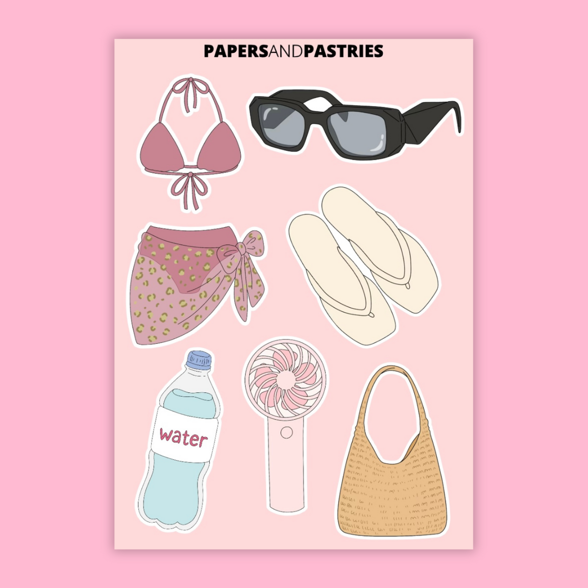 Hot Girl Summer Sticker Sheet