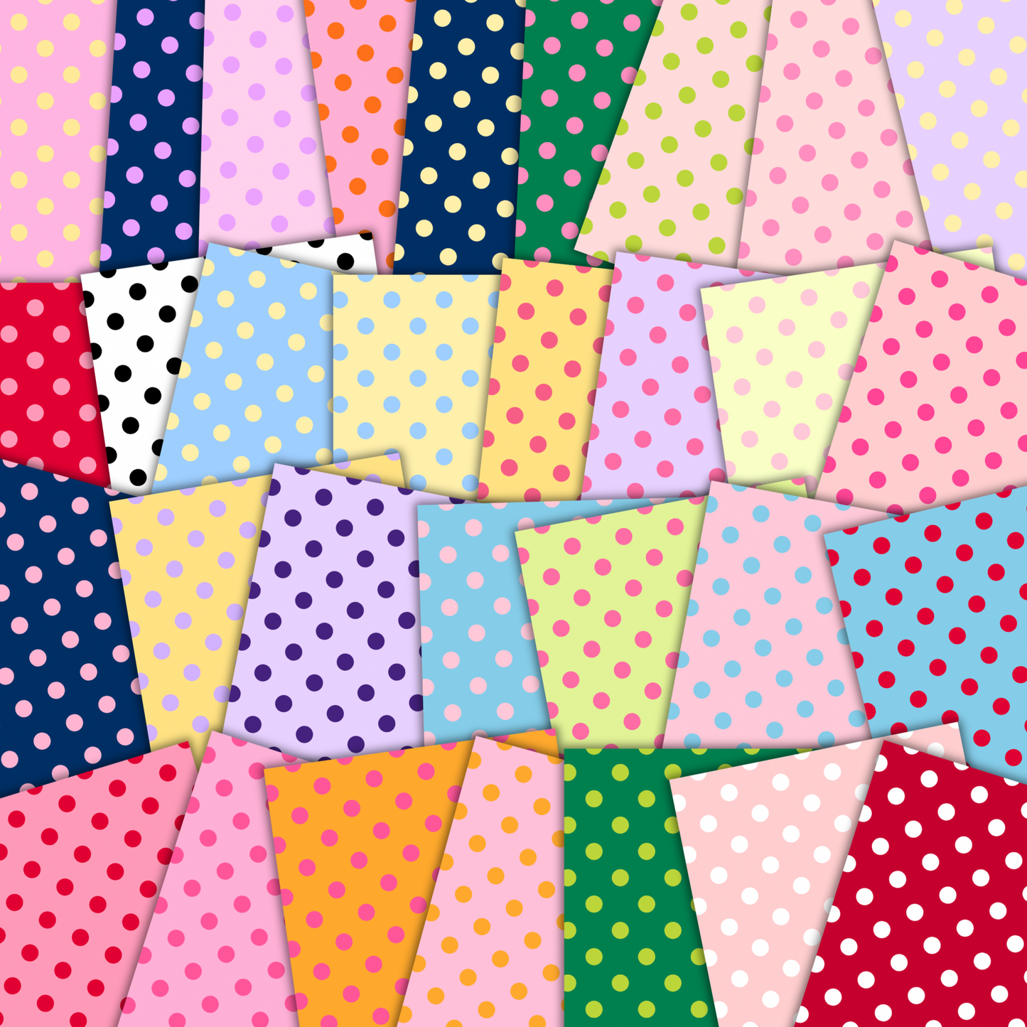 The Ultimate Polka Dot Paper Pack