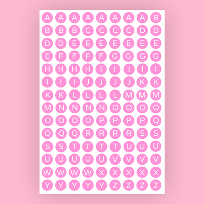 Alphabet Dots