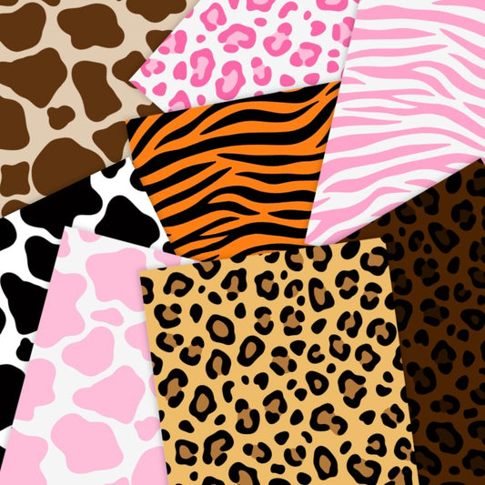 Animal Print Paper Pack