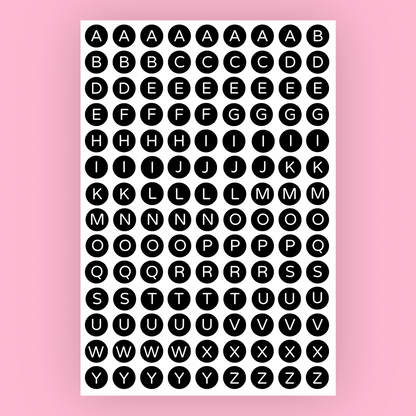 Alphabet Dots