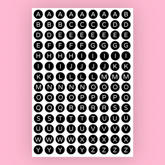 Alphabet Dots