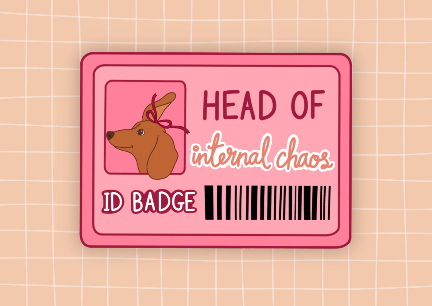 Die Cut Sticker - Internal Chaos