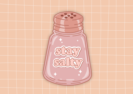 Die Cut Sticker - Stay Salty