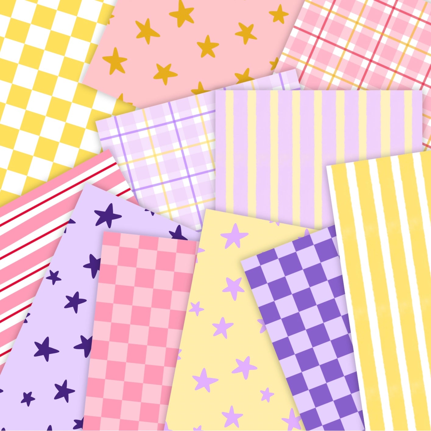Pastel Picnic  Paper Pack