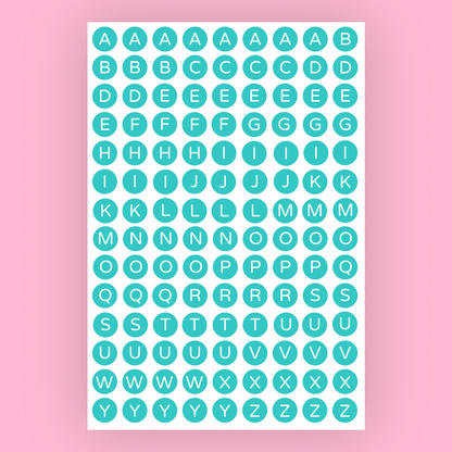 Alphabet Dots