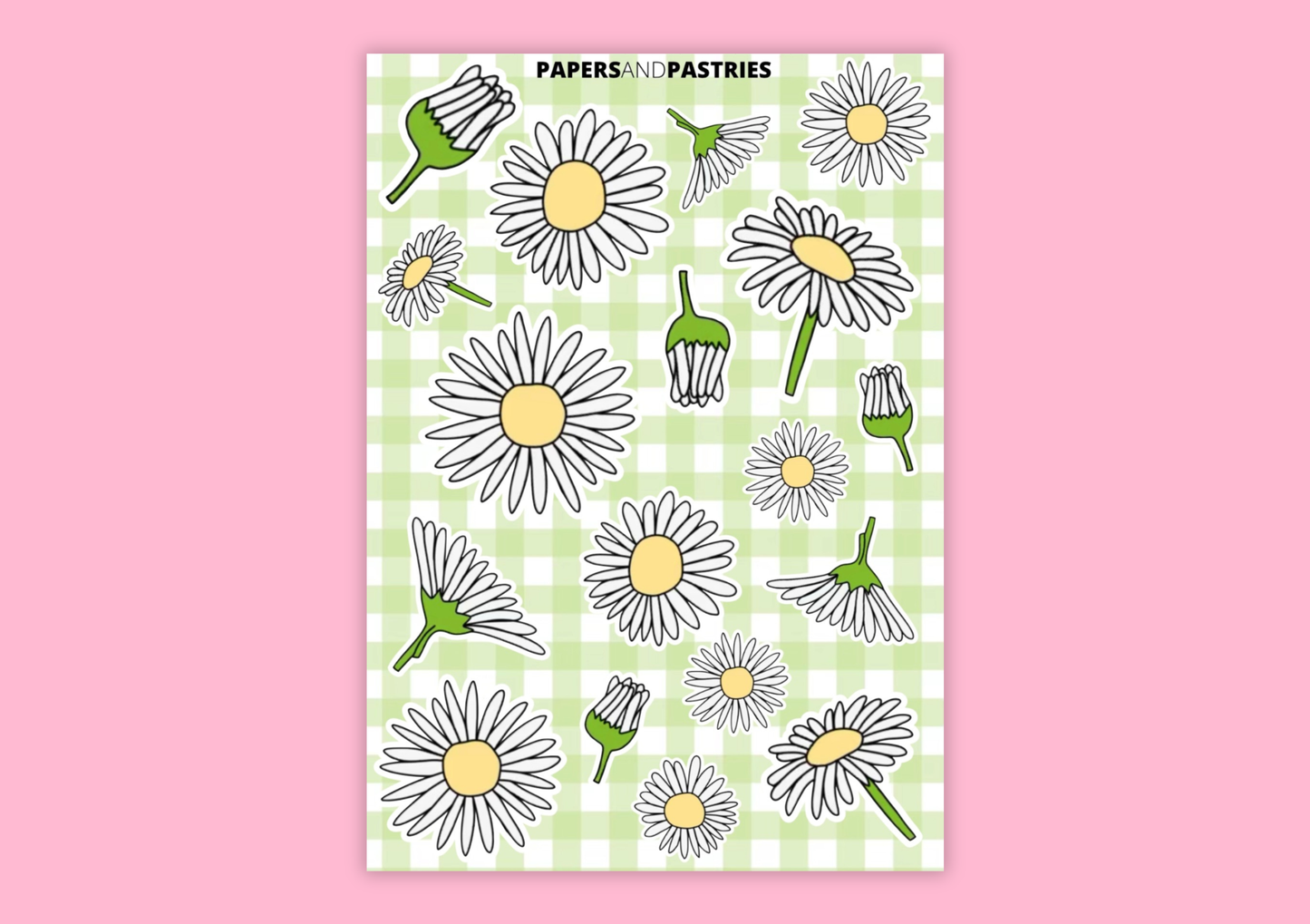 It’s All Daisy Sticker Sheet