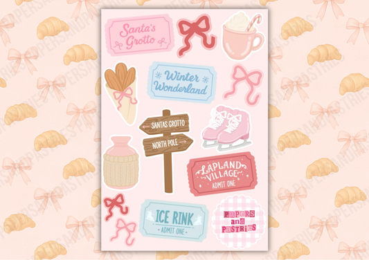 Winter Wonderland Sticker Sheet