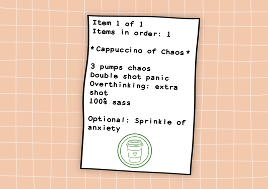 Die Cut Sticker - Chaos Receipt