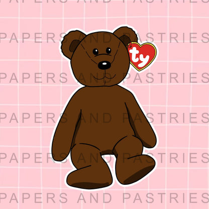 Die Cut Sticker - Your Fav Teddy