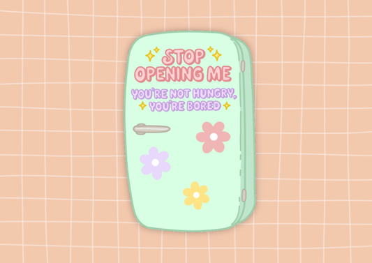 Die Cut Sticker - Judgemental Fridge