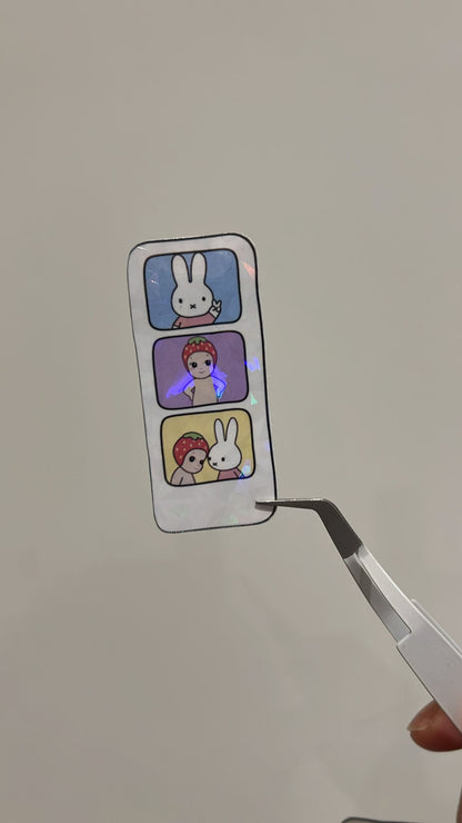 Miffy and friends photobooth - Die Cut Sticker