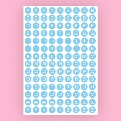Alphabet Dots