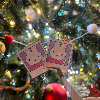 Miffy Polaroid - Die Cut Sticker