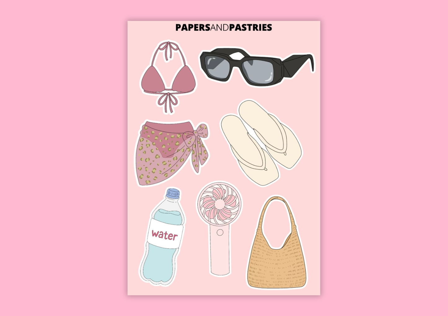 Hot Girl Summer Sticker Sheet
