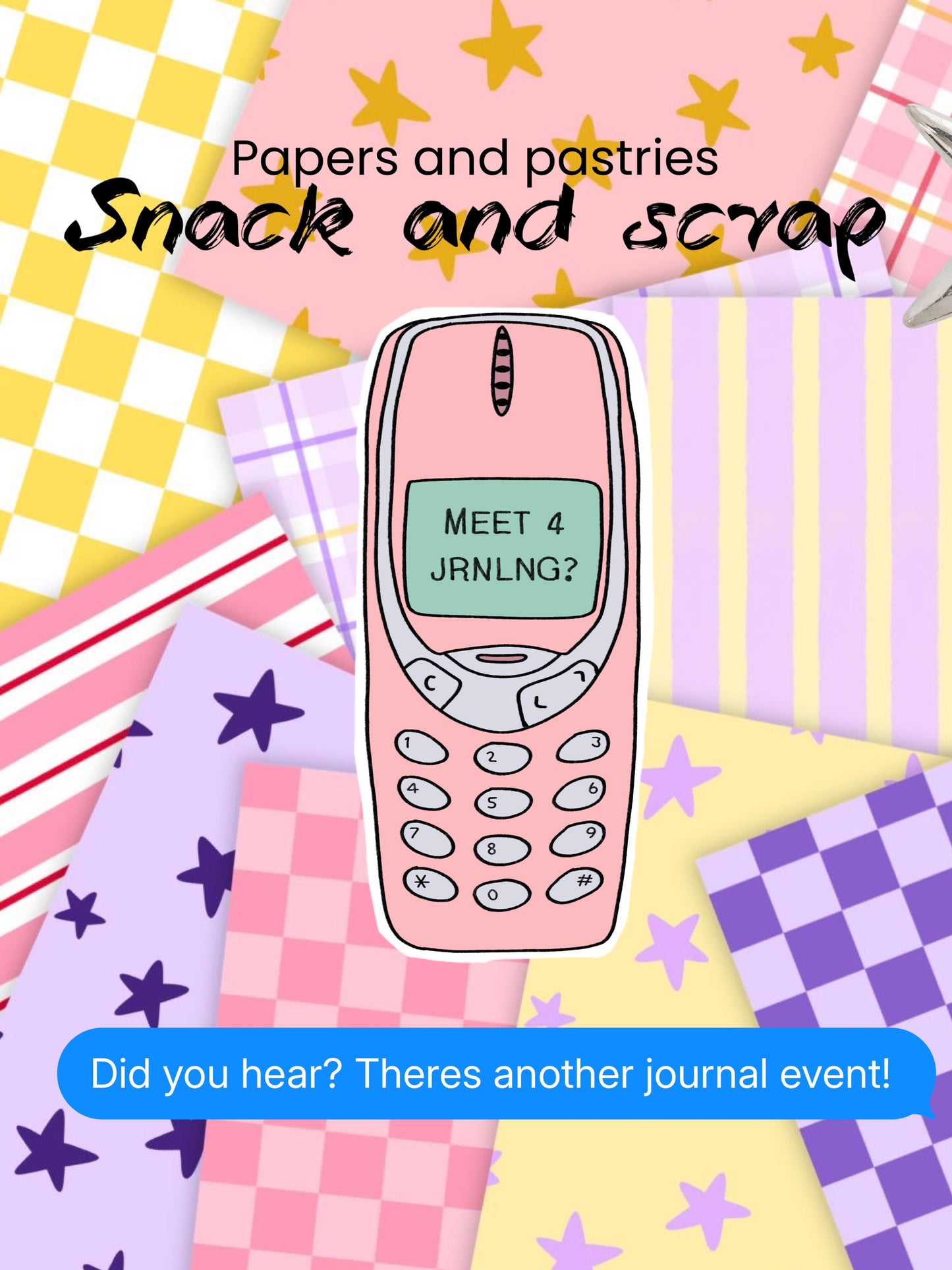 Snack & Scrap Summer Journal Date