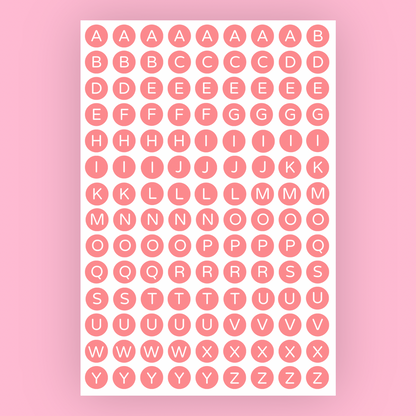 Alphabet Dots