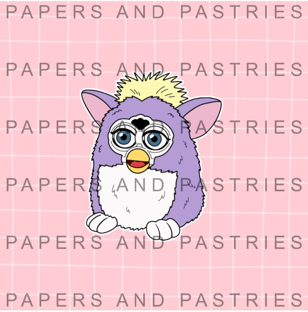 Die cut sticker - Fur Baby