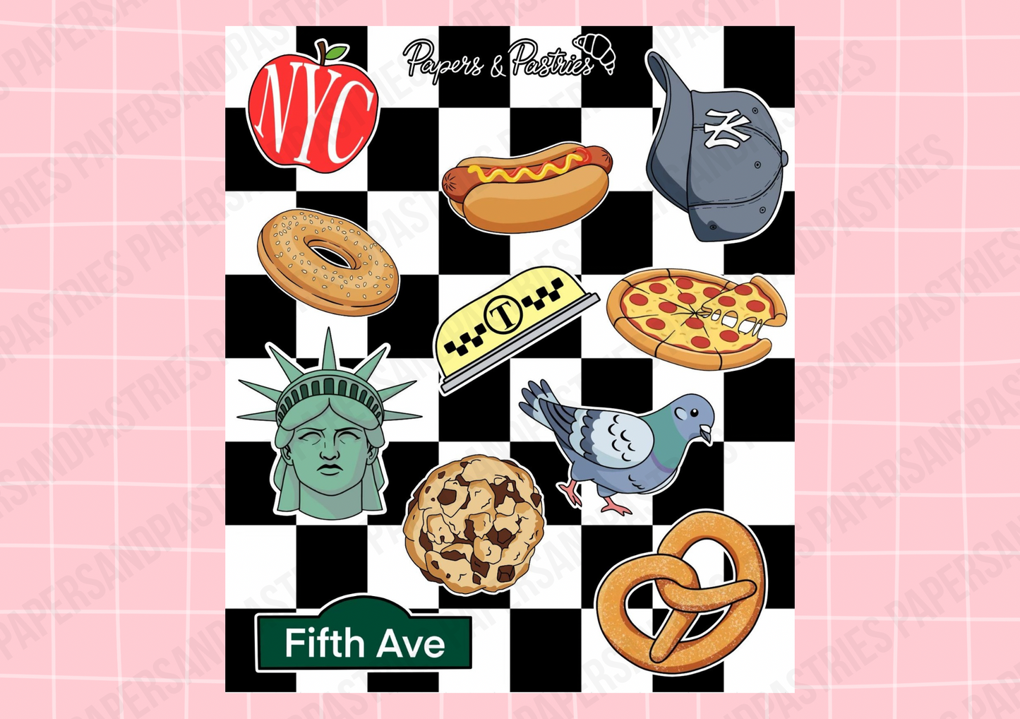 NYC Sticker Sheet
