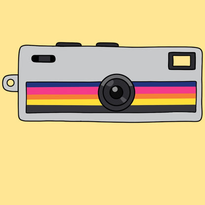 Minicam Mystery Die Cut Sticker