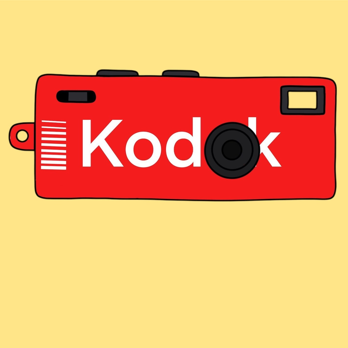 Minicam Mystery Die Cut Sticker