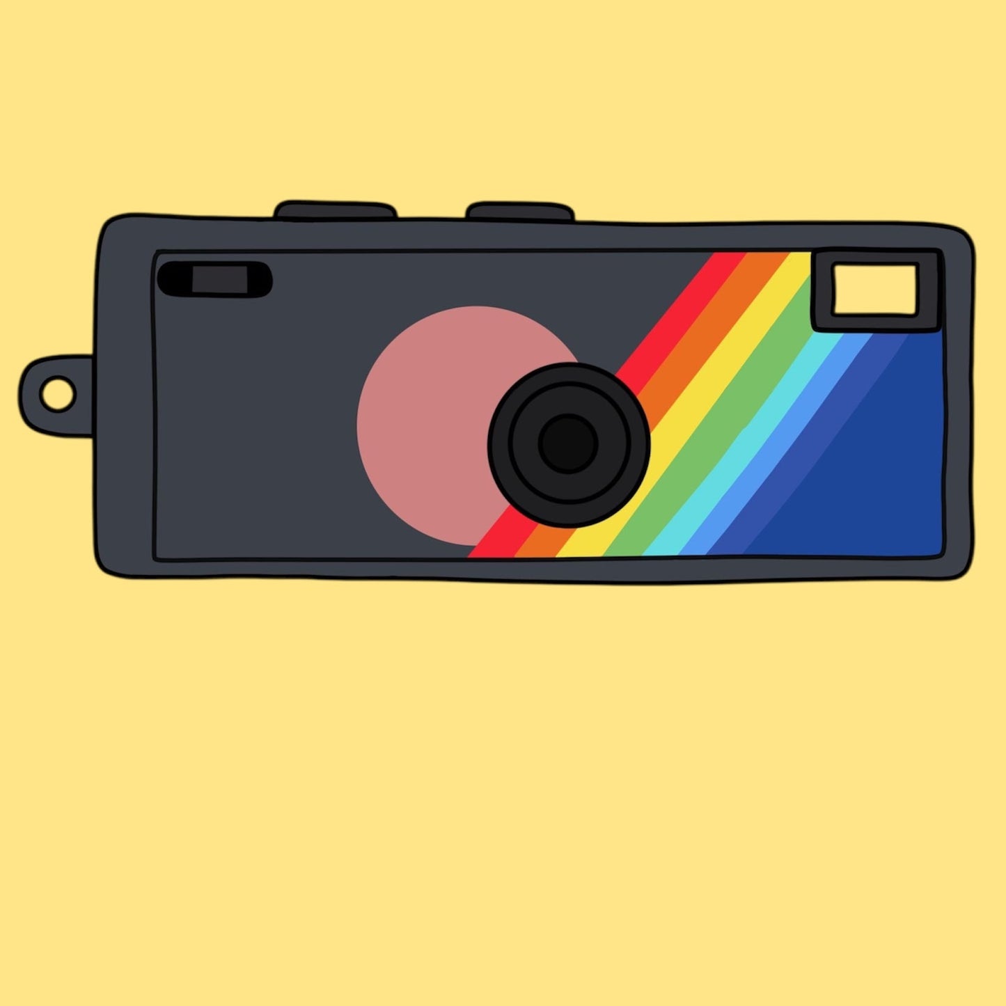 Minicam Mystery Die Cut Sticker