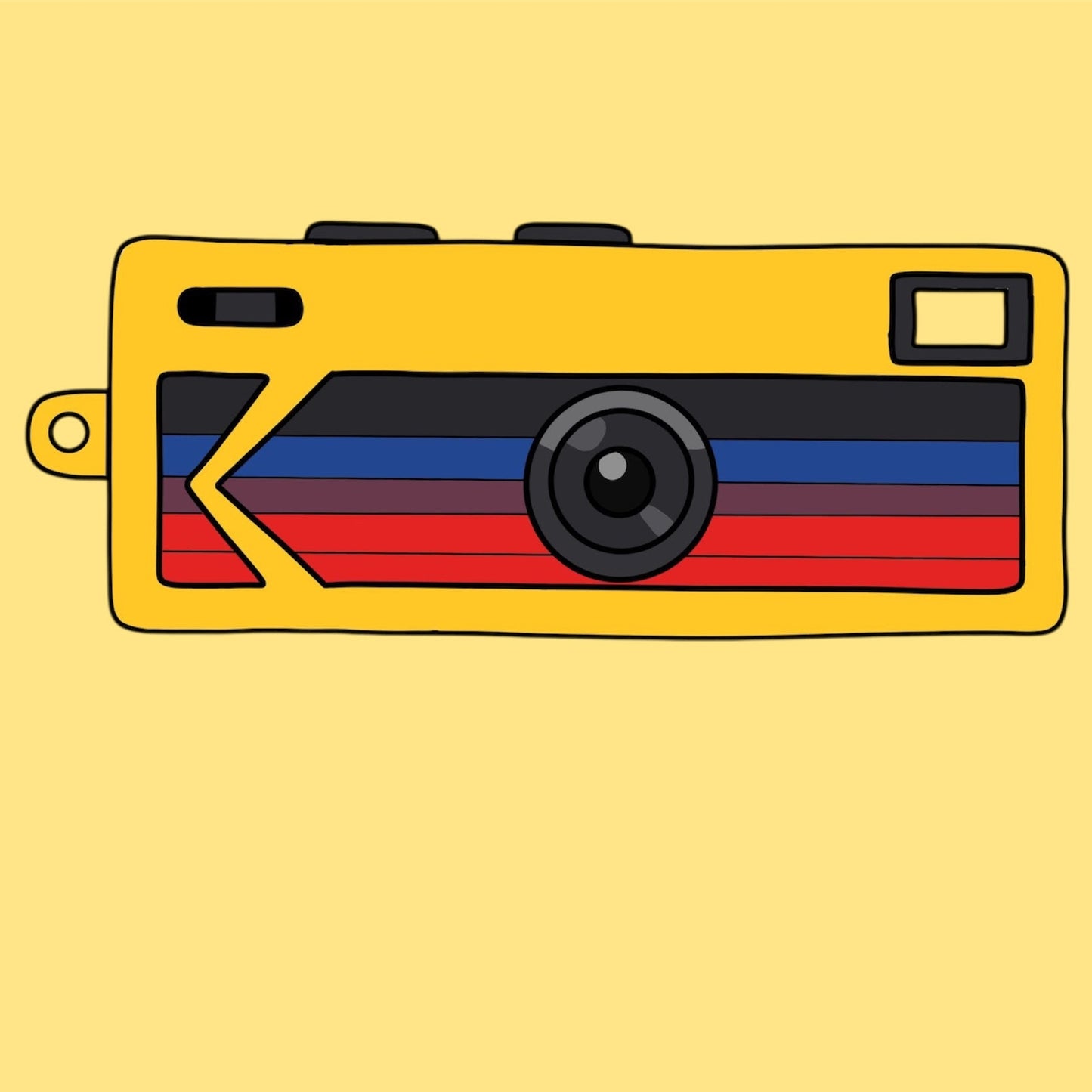 Minicam Mystery Die Cut Sticker