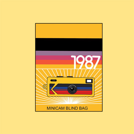Minicam Mystery Die Cut Sticker